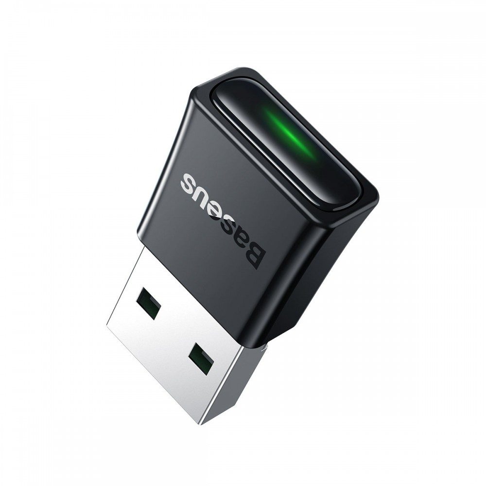 Bluetooth адаптер Baseus BA07, V5.3, Черен