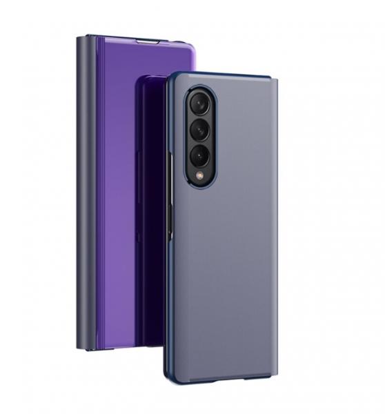 Калъф PVC тефтер / Лилав / за Samsung /SM-F916B/ Galaxy Z FOLD 2 5G 