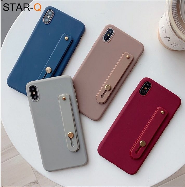 Калъф /сив/ с държач за Huawei Mate 30 lite 