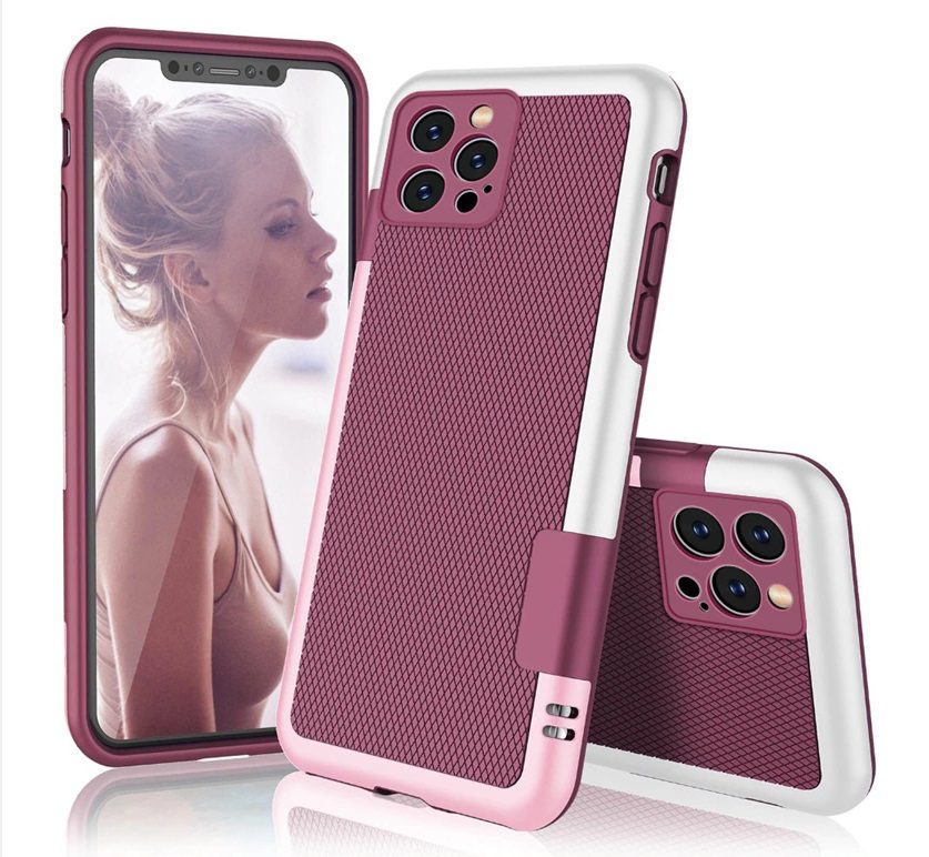 Пластмасов цветен калъф за Iphone 13 