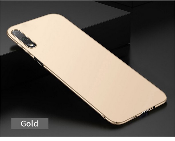 Пластмасов твърд калъф /златен/ за Huawei Y9s (Honor 9X) 