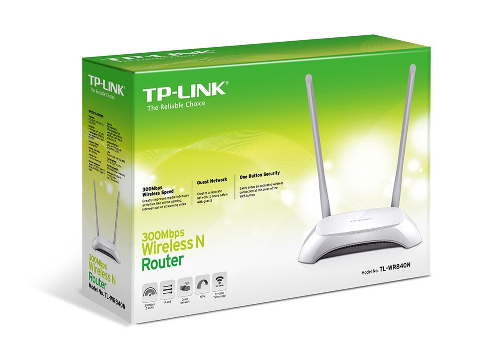 Рутер - TP-Link TL-WR840N 300N