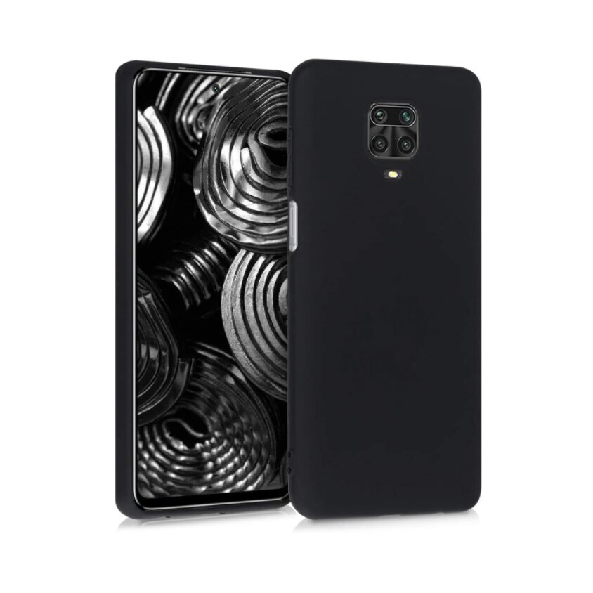 Силиконов калъф черен за Xiaomi Redmi Note 9 Pro Max 