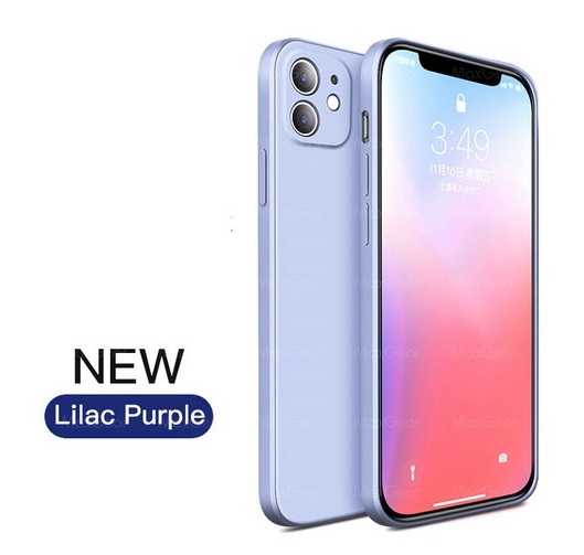 Силиконов калъф /лилав/ за Iphone 12 pro 