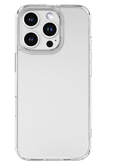 Силиконов калъф Mutural Прозрачен за iPhone 16 Pro Max 6.9