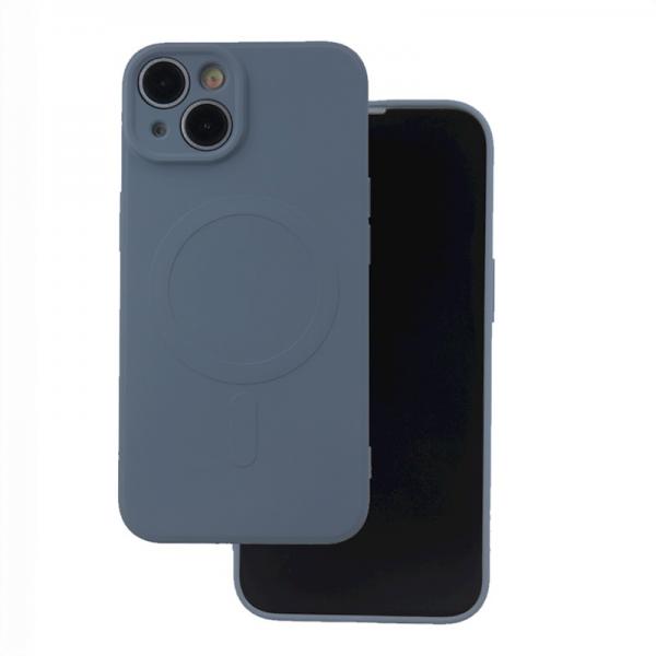 Силиконов калъф Simple Color MagSafe / Светлосин / за Samsung A55 5G
