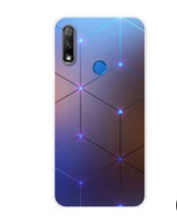 Силиконов калъф син за Huawei Y7P