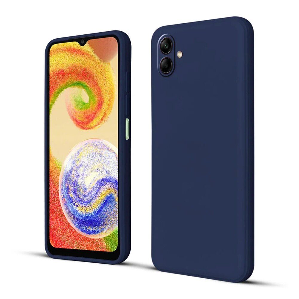 Силиконов калъф за SAMSUNG A06 син мат
