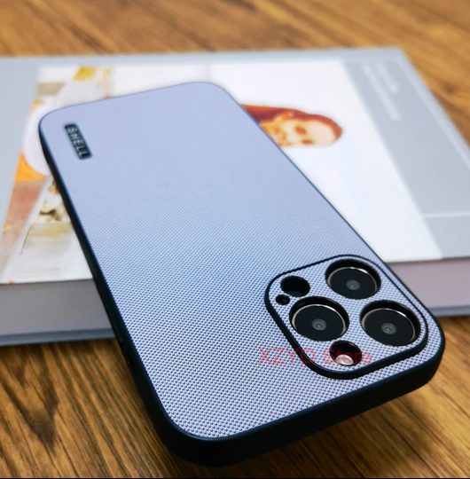 Силиконов матов калъф / лилав / за Iphone 13 pro 