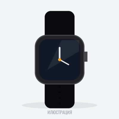 Смарт часовник Apple Watch Series 11 (2025) LTE 46mm Space Grey Aluminium Case with Black Sport Band M/L - Black