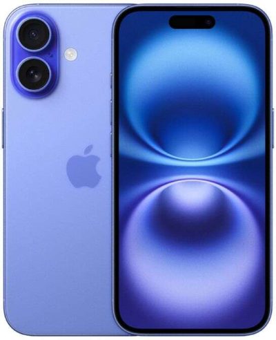 Смартфон Apple iPhone 16 128GB - Indian Spec - Ultramarine