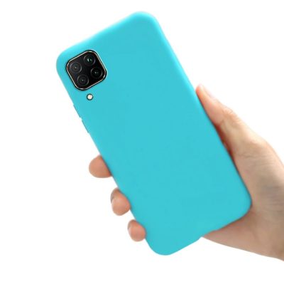 Силиконов калъф /син/ за Huawei P40 Lite e 