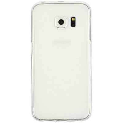 Силиконов калъф матов /бял/ за Samsung S6 