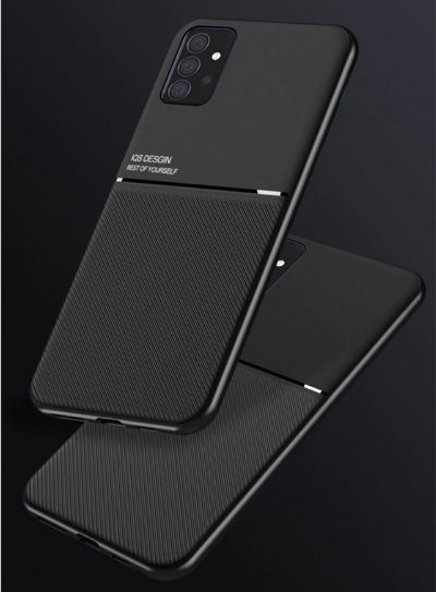 Силиконов калъф /черен/ IQS Design за Samsung A21s 
