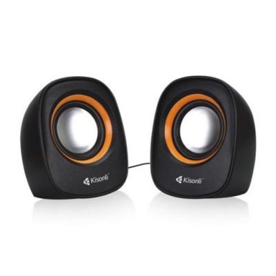 Тонколони Kisonli V360, 1.5W*2, USB, Различни цветове