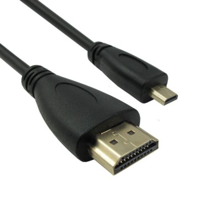 Видео кабел - DeTech HDMI - Micro HDMI, 1,5m, HQ