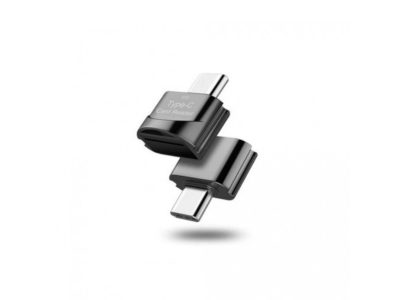 Адаптор / преходник Micro SD TF - Type-C - OTG Card Reader / Сребърен /