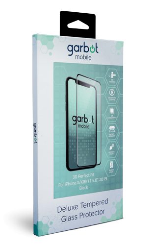 3D GARBOT Стъклен screen protector /Черен/ за Samsung Note 9 (N960)