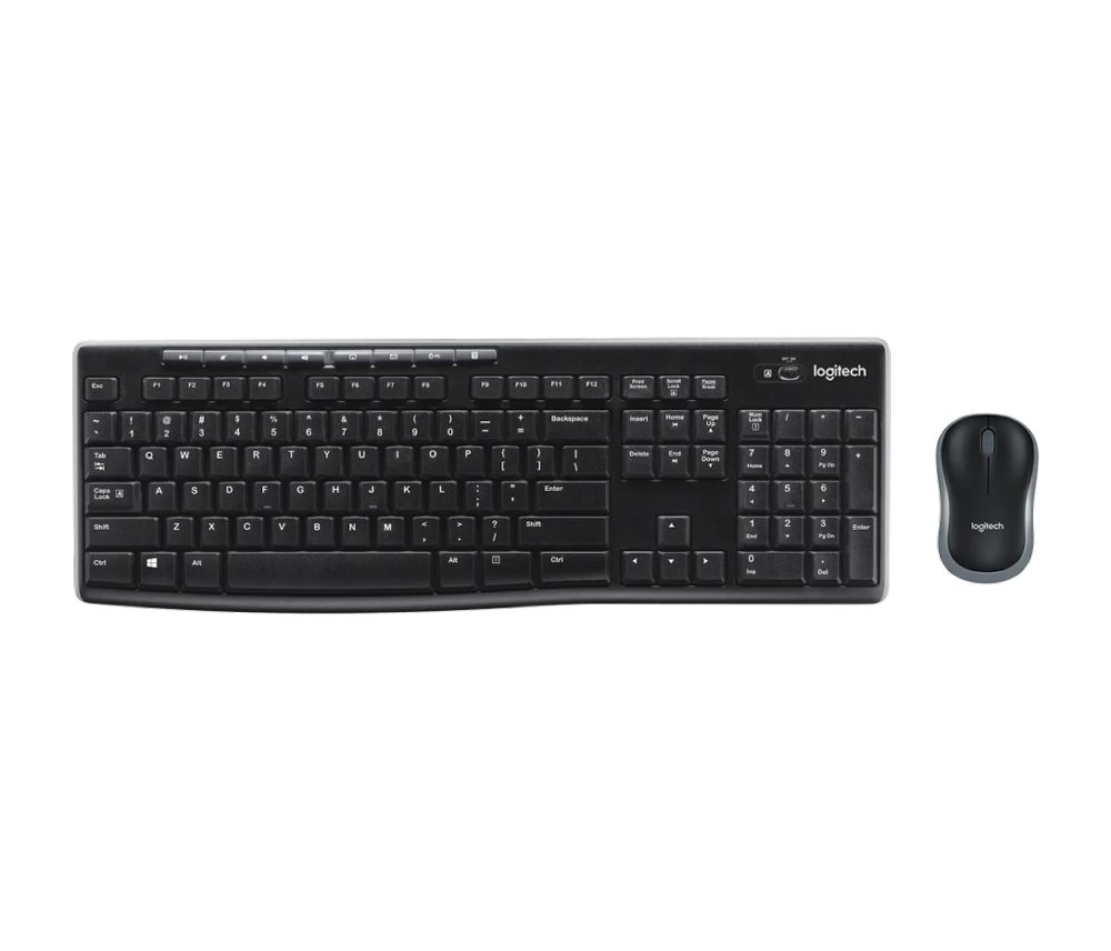 Клавиатура LOGITECH MK270 WL DESKTOP BLK