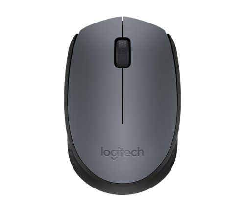Мишка LOGITECH M170 WL BK/GREY