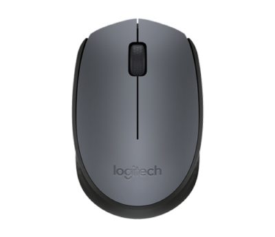 Мишка LOGITECH M170 WL BK/GREY