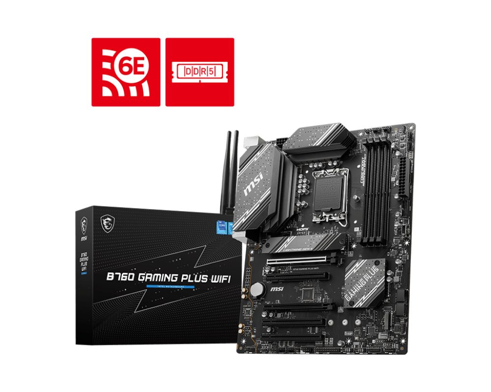 Дънна платка MSI B760 GAMING PLUS WIFI