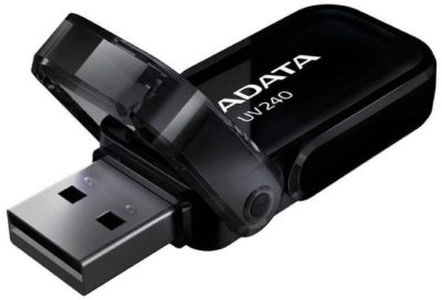 Флаш памет 32GB USB UV240 ADATA BLACK