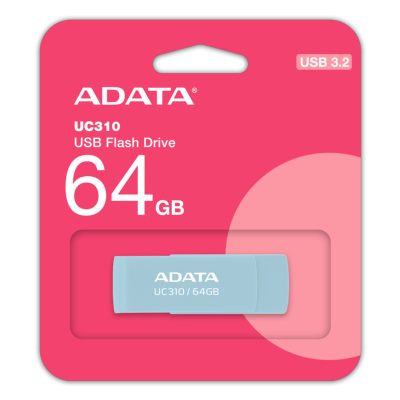 Флаш памет 64GB UC310 ADATA BLUE