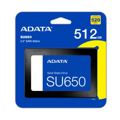 Памет SSD ADATA SSD SU650 512GB 3D NAND
