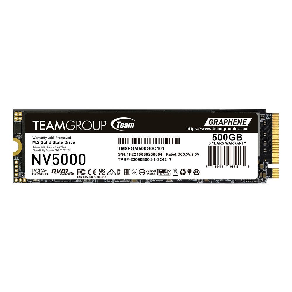 Памет SSD TEAM SSD NV5000 500G M2 PCI-E