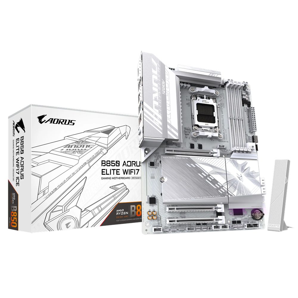 Дънна платка GB B850 AOR ELITE WF7 ICE /AM5
