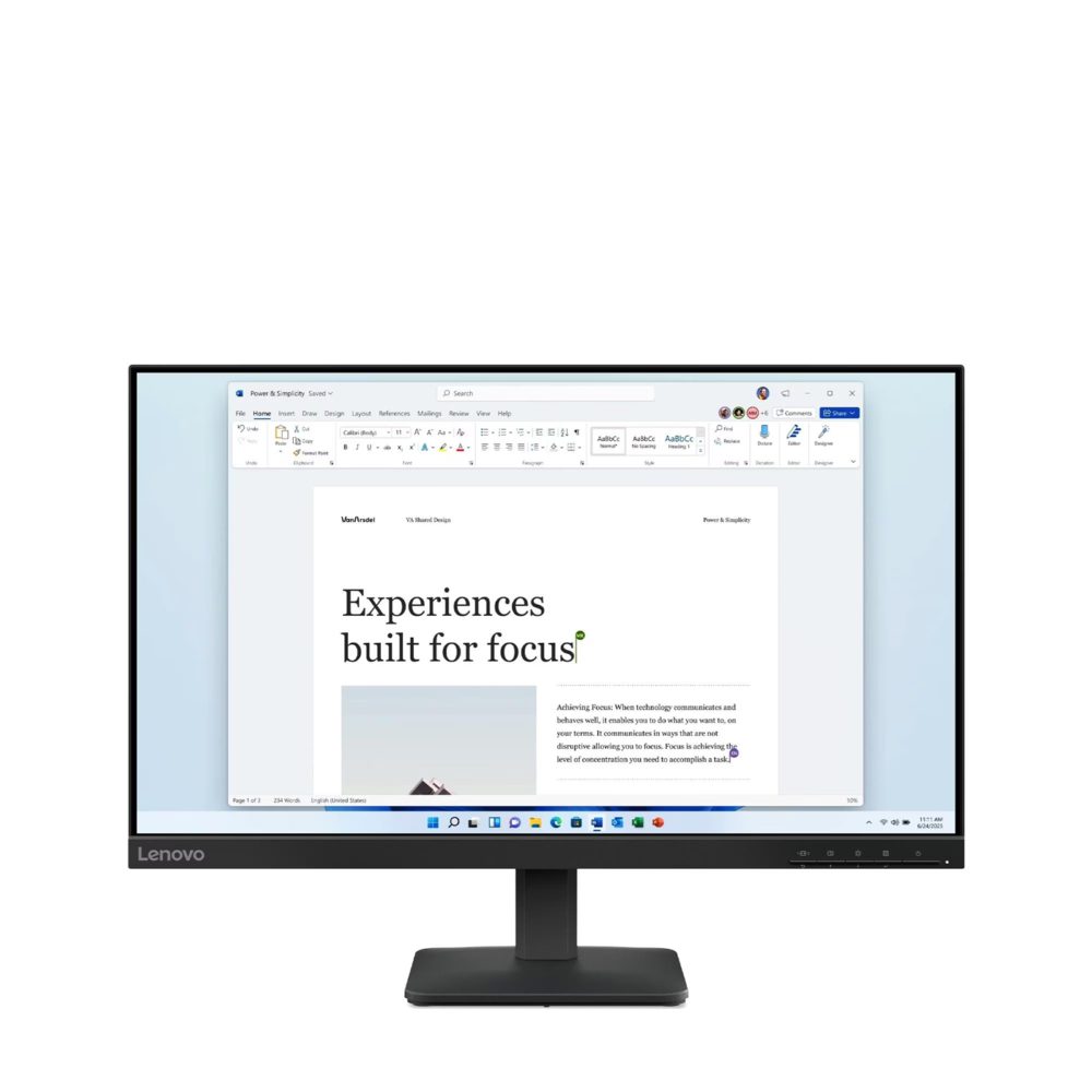 Монитор 23.8 LENOVO L24-4E (A25238FL0)