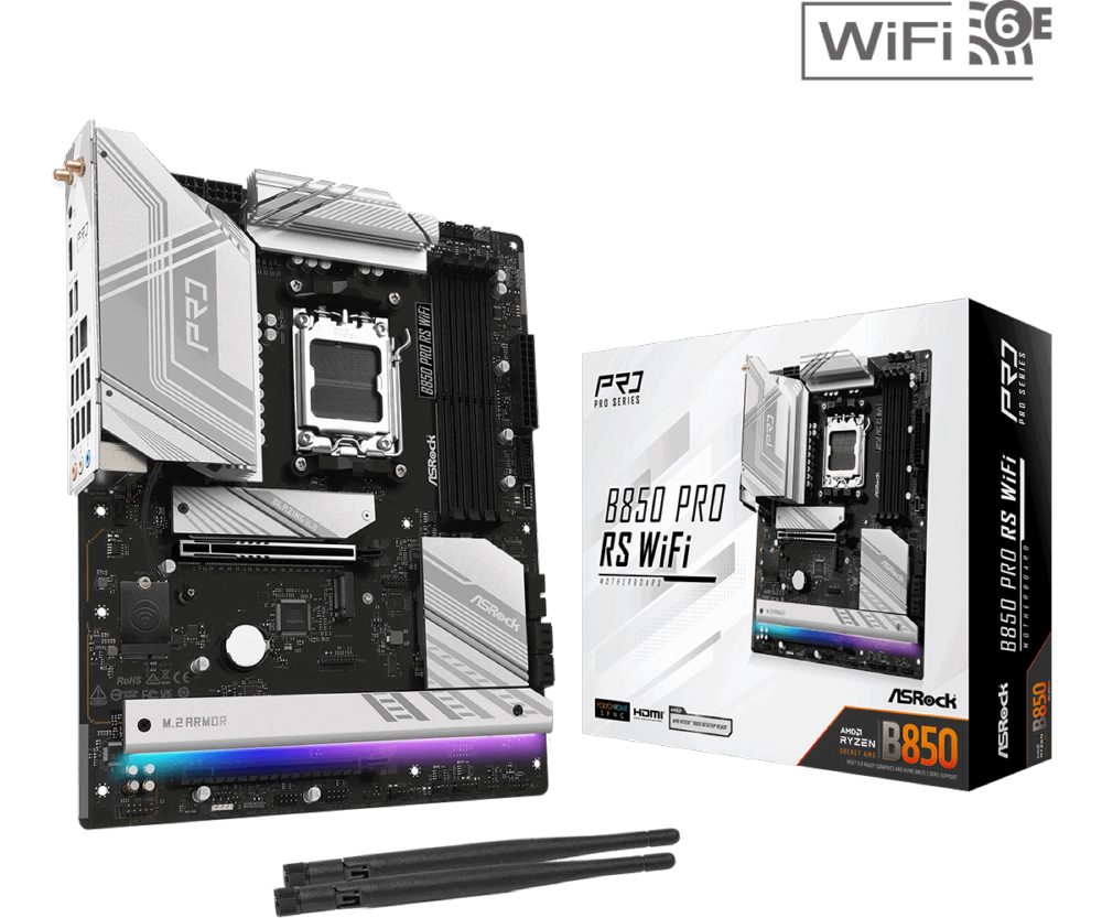 Дънна платка ASROCK B850 PRO RS WIFI /AM5