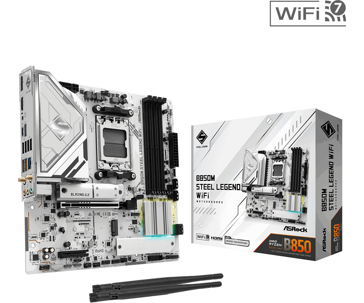 ASROCK B850M STEEL LEGEND WIFI
