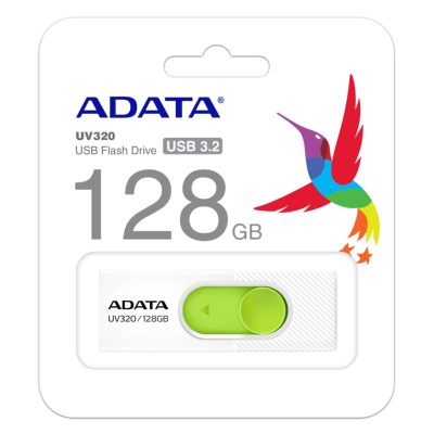 Флаш памет 128GB USB3.2 UV320 ADATA WHITE