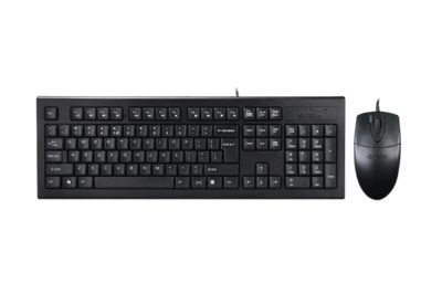 Комплект клавиатура и мишка A4 KR-8520D DESKTOP BLACK