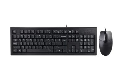 Комплект клавиатура и мишка A4 KR-8572 DESKTOP BLACK