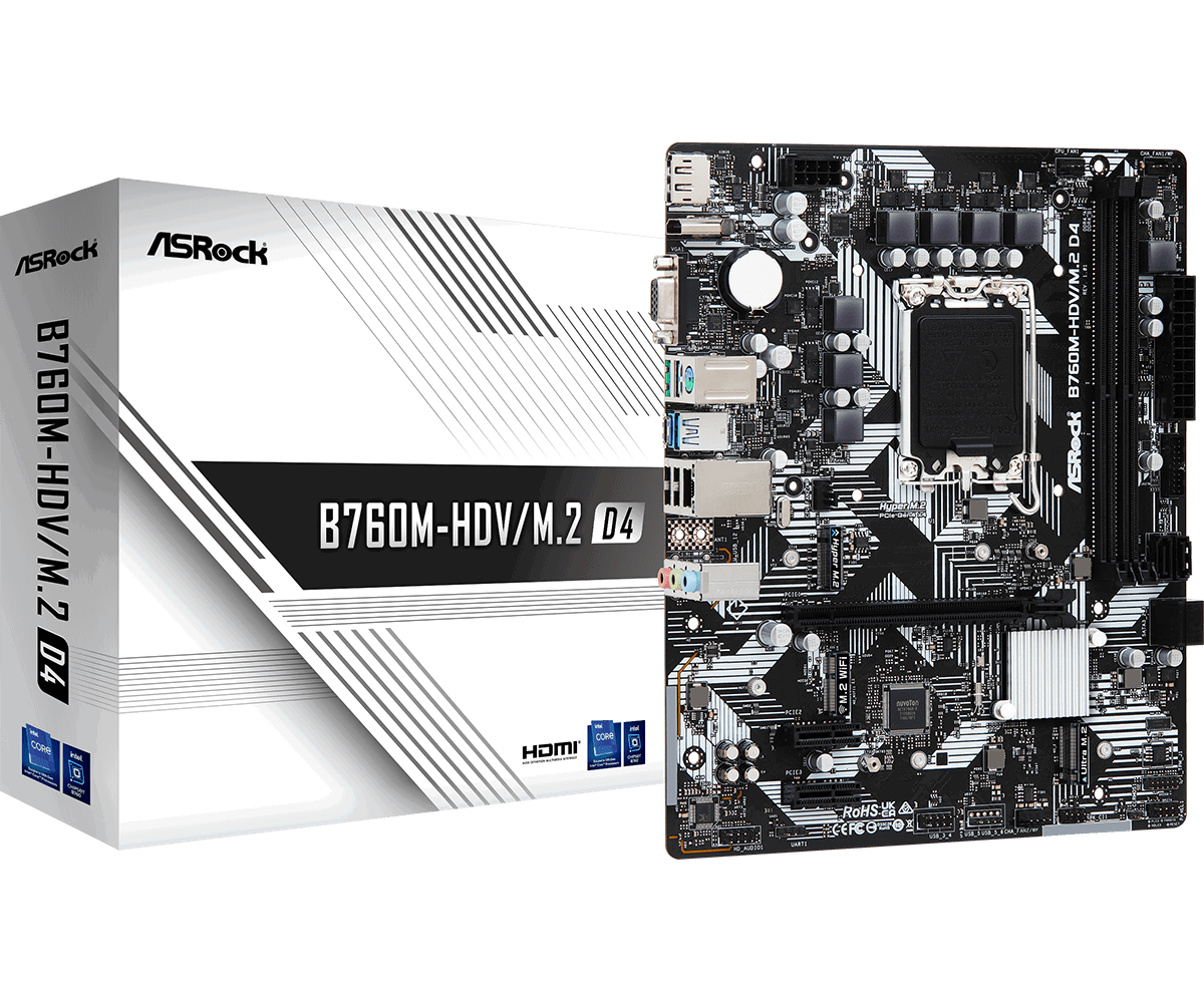 ASROCK B760M-HDV/M.2 D4