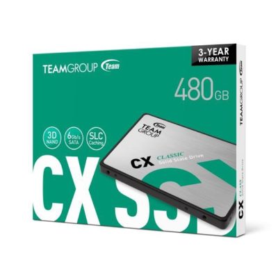 Памет SSD TEAM SSD CX1 480GB 2.5 INCH