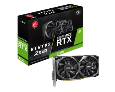 Видеокарта MSI RTX3050 VENTUS 2X XS 8G OC