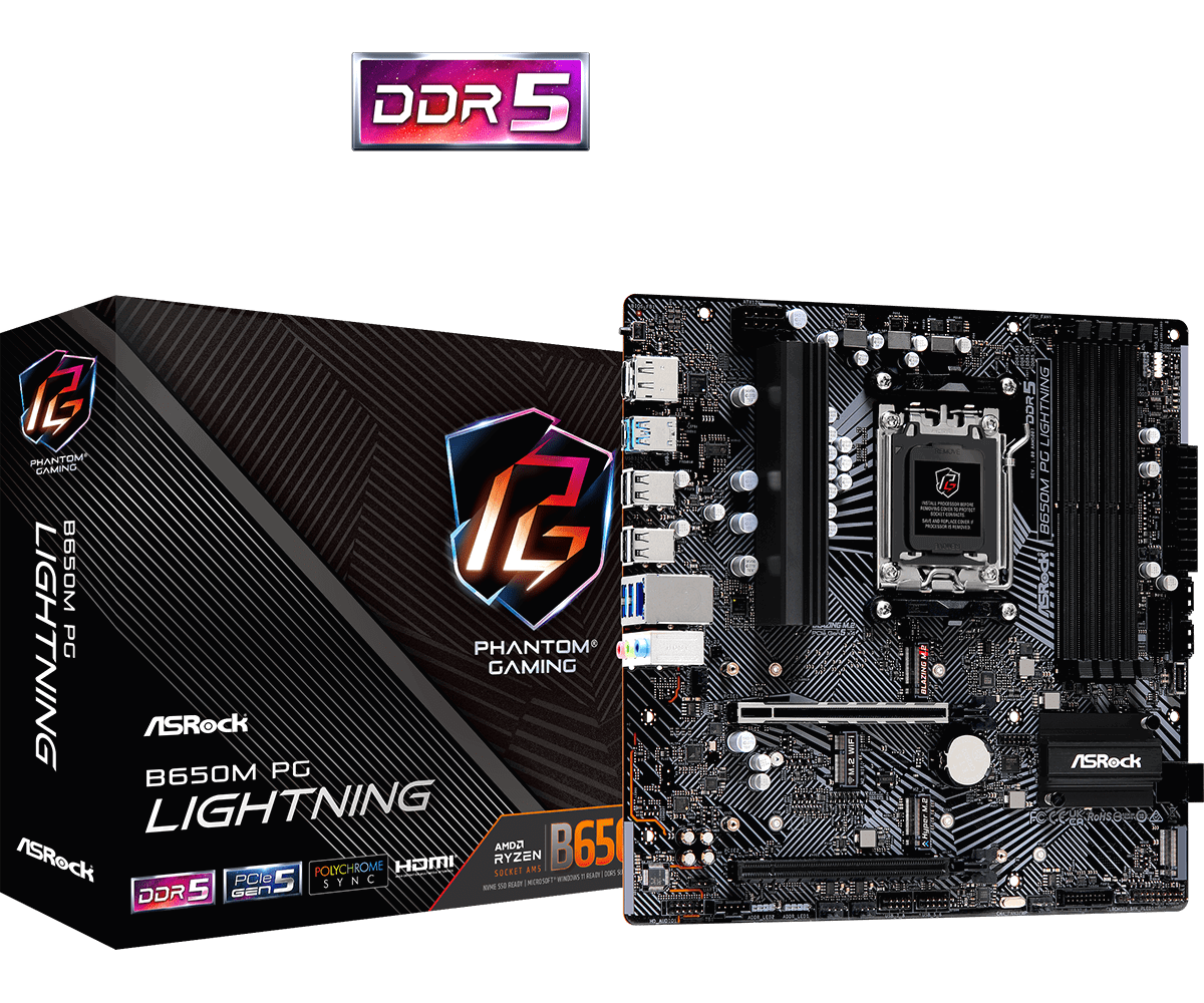 ASROCK B650M PG LIGHTNING