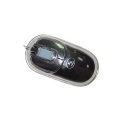 Мишка A4 BW-9 OPT/U-SHAP/WHEEL/BLACK