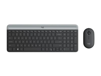 Комплект клавиатура и мишка LOGITECH MK470 WL DESKTOP SLIM