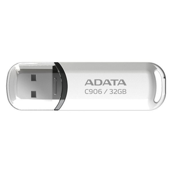 Флаш памет 32GB USB C906 ADATA WHITE