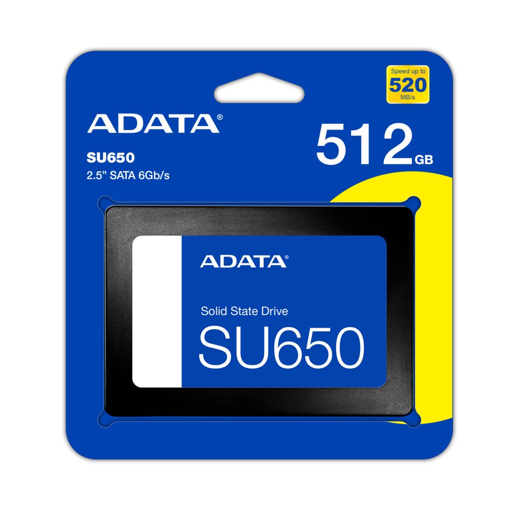 Памет SSD ADATA SSD SU650 512GB 3D NAND
