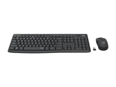 Комплект клавиатура и мишка LOGITECH MK295 WL DESKTOP BLCK