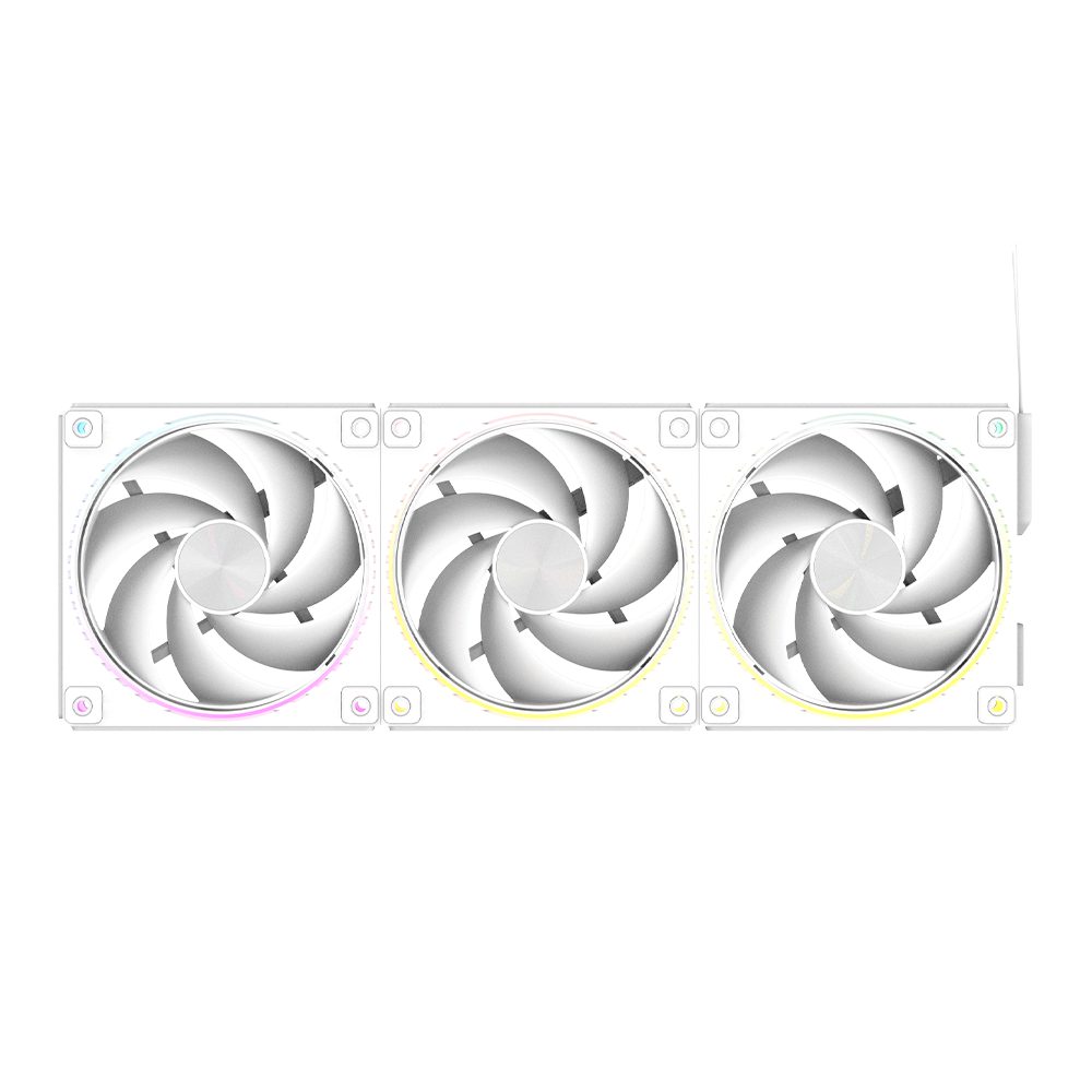 Вентилатор ZALMAN ZM-DF120 A3 WHITE PWM