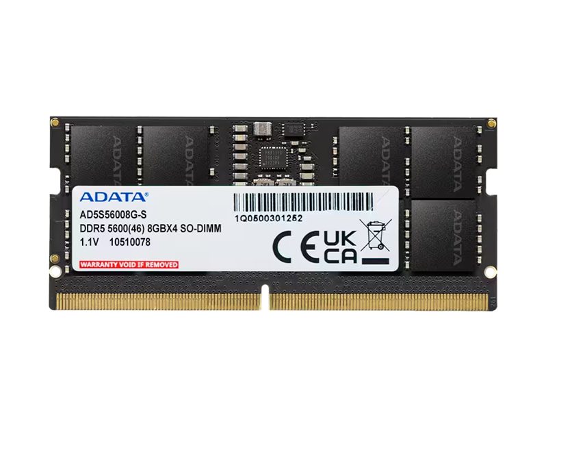 Памет RAM 8G DDR5 5600 ADATA SODIMM