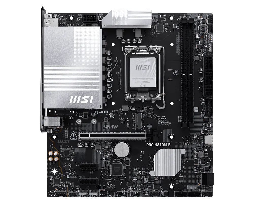 Дънна платка MSI PRO H810M-B
