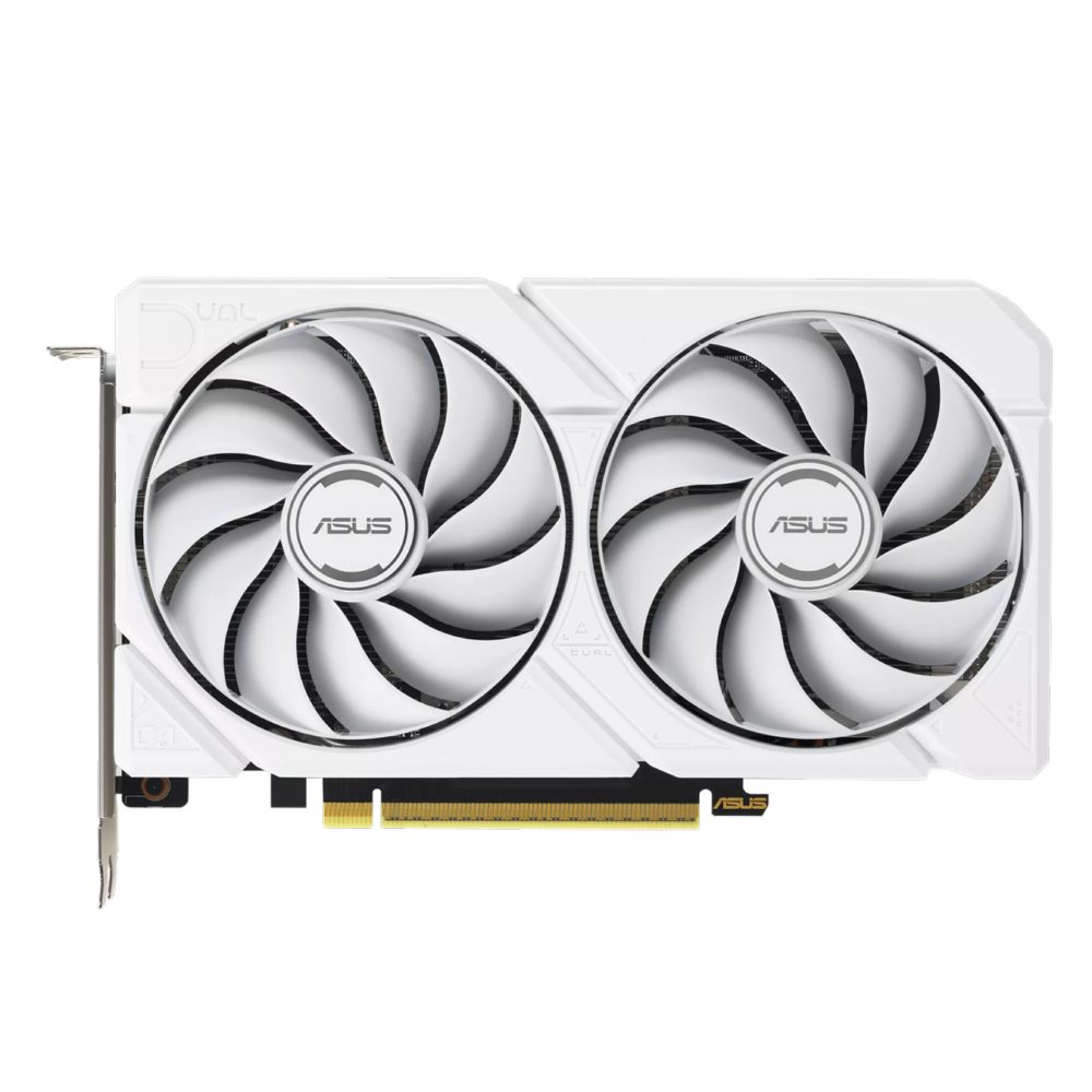 Видеокарта ASUS DUAL-RX9060XT-16G-WHITE